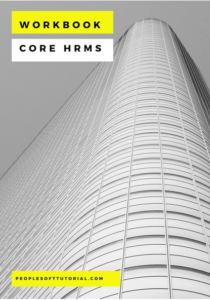 Core HRMS Workbook