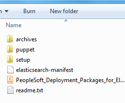 extract elasticsearch 2.3.2 on windows