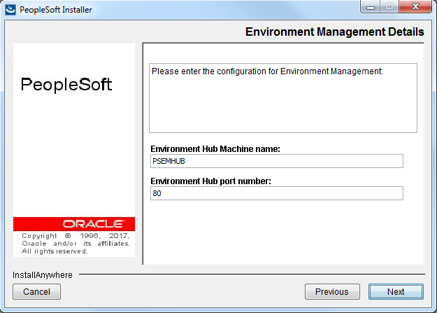 PS EMHUB details