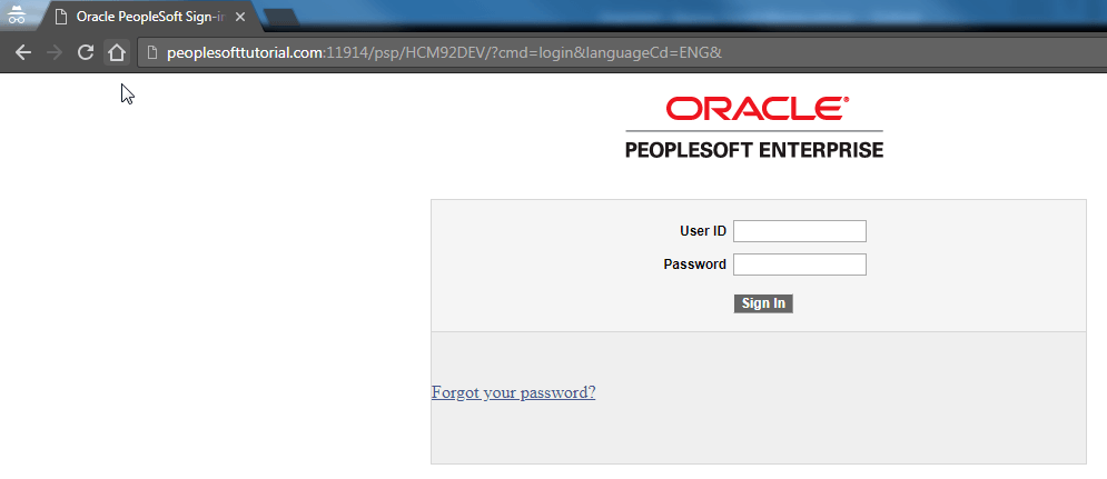 How To Change Oracle PeopleSoft Logo In The Login Page PeopleSoft 