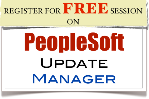 PUM – PeopleSoft Tutorial