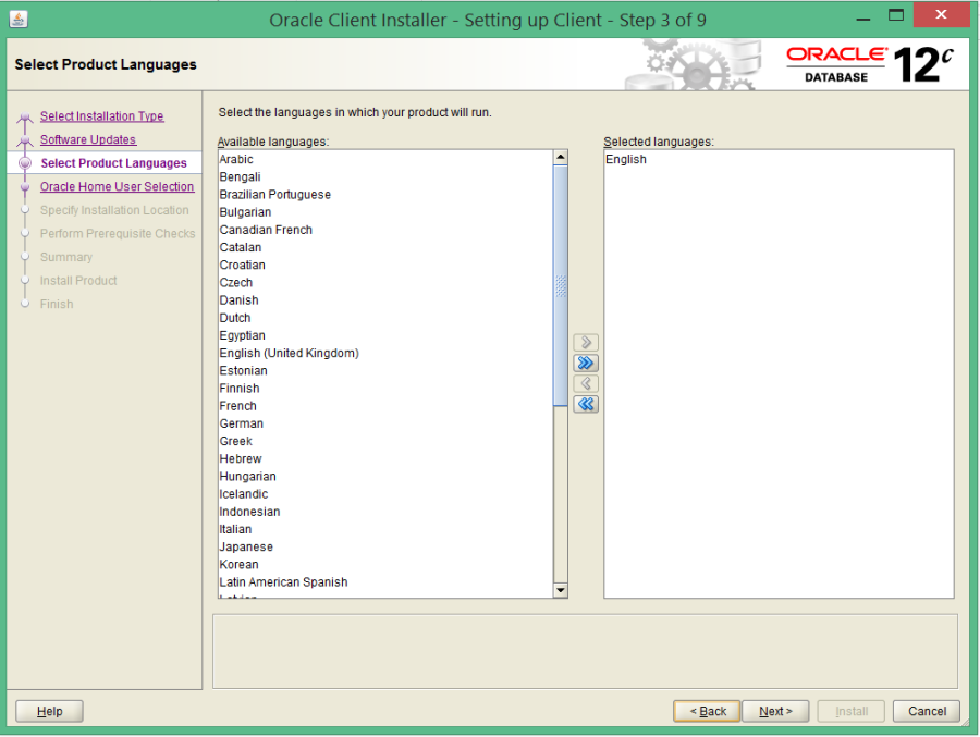 how to download oracle client for windows