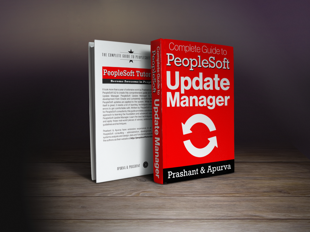 complete guide on peoplesoft update manager PeopleSoft Tutorial