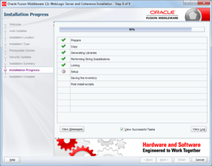 oracle weblogic installation