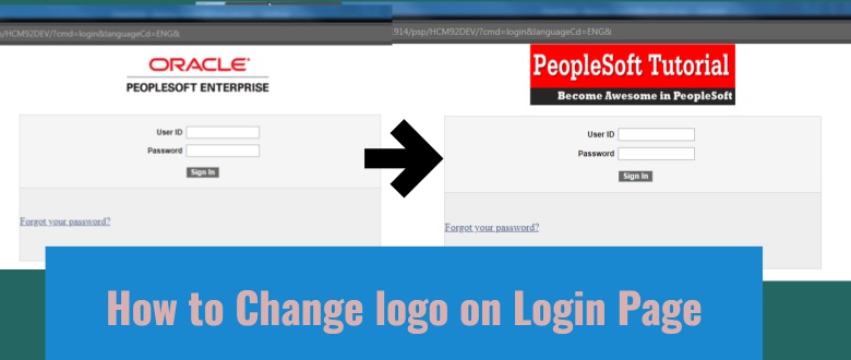 How To Change Logo On PeopleSoft Login Screen PeopleSoft Tutorial