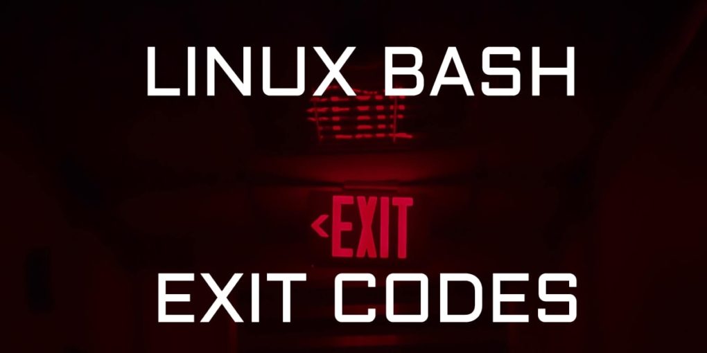 Linux Bash Exit Codes