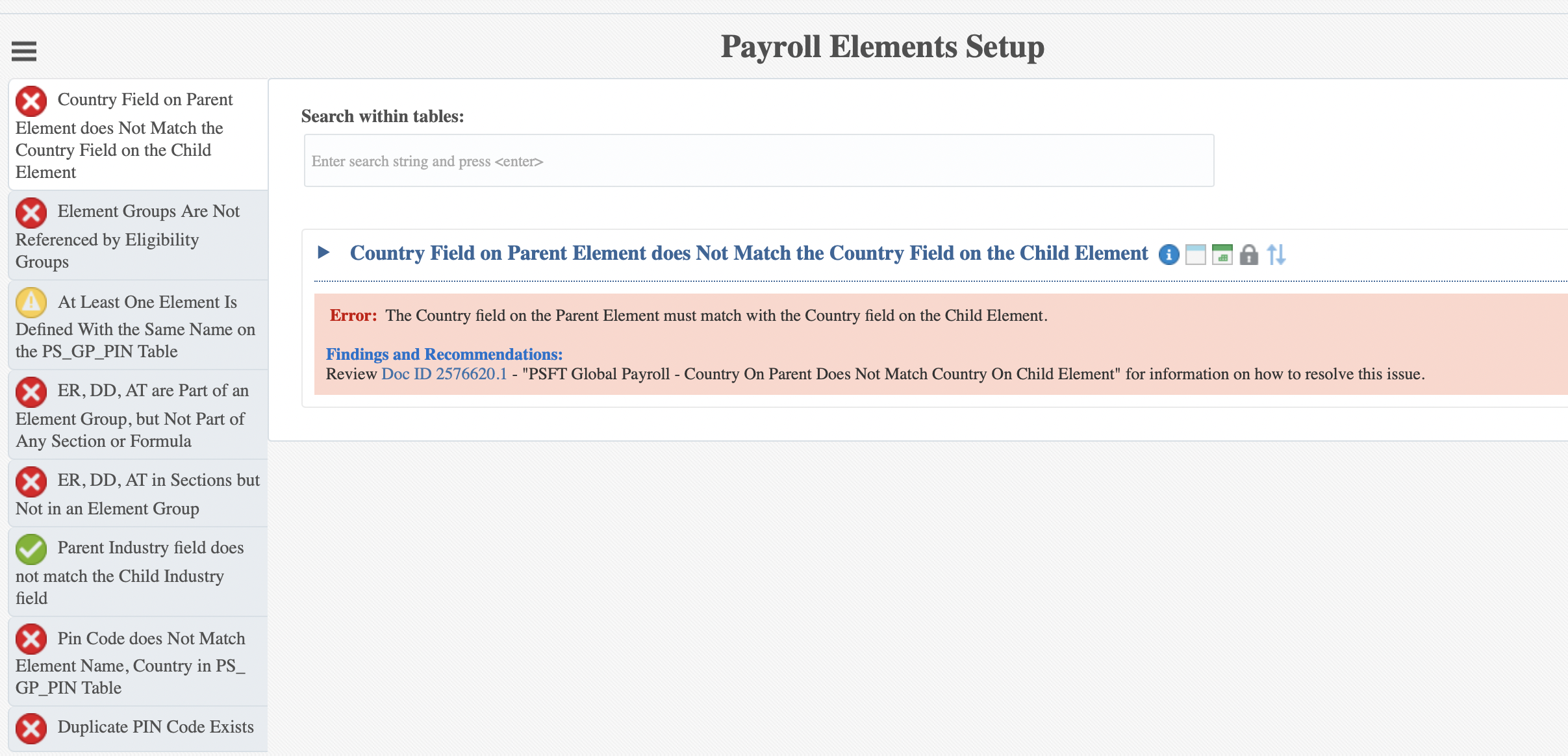 awe setup in peoplesoft query