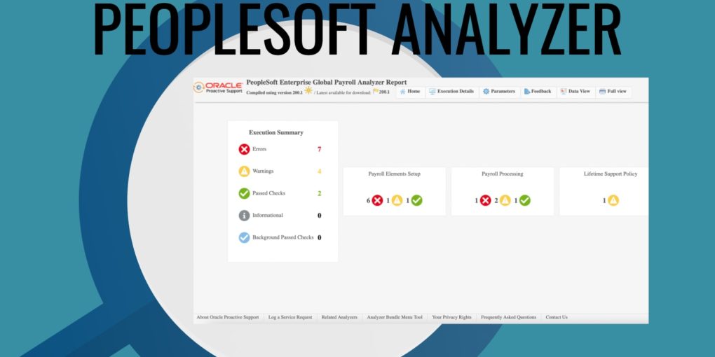 peoplesoft analyzer